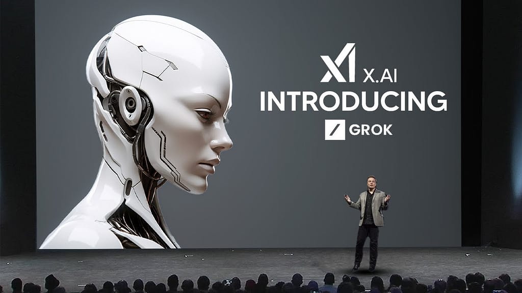 Elon Musk présente Grok son modèle d'intelligence artificielle générative